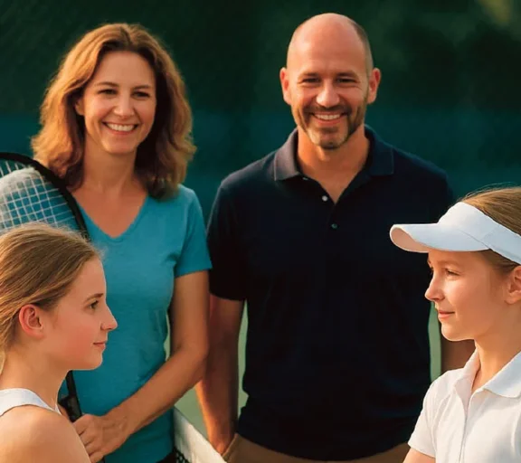 Otroci, starši in tenis